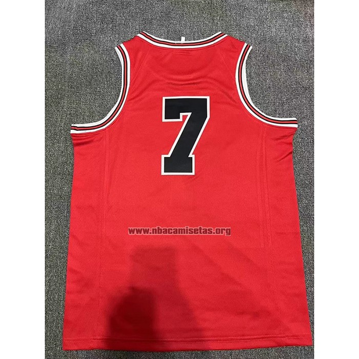 Camiseta Shohoku Miyagi NO 7 Rojo